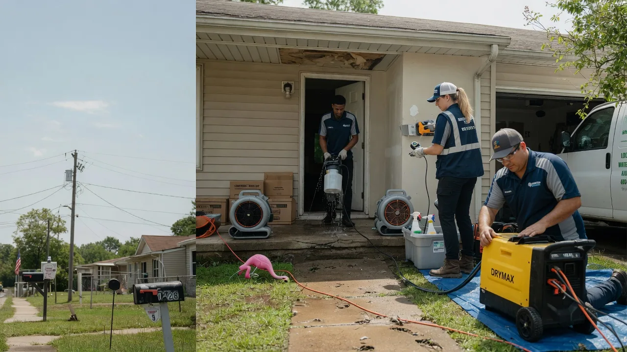 Storm Damage Water Removal in Fredericksburg, OH near me
